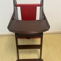【大人気入手困難レア！】自分で登れるハイチェア