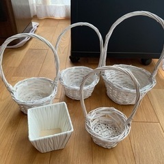 花カゴ　インテリア、生活雑貨 家庭用品 ガーデニング