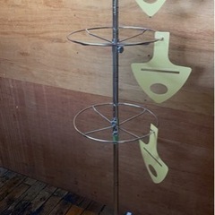 回転・ポール什器(卍型羽or◯型)の画像