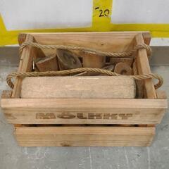 0628-060 【無料】 モルック 木製おもちゃ