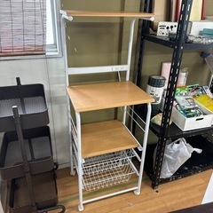 キッチンラック　キッチン収納　レンジ台　中古