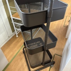 ワゴン収納　キッチン収納　中古の画像