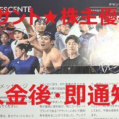 ②最新★新品:即決→即通知】デサント公式通販サイト割引券30％O...