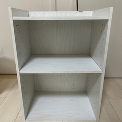 《あげます》ニトリ　2段カラーボックスの画像