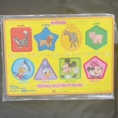 ディズニー　赤ちゃん用パズル