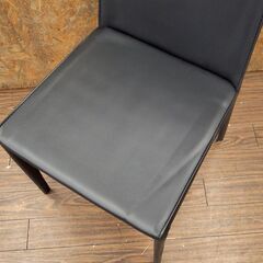 株式会社 藤栄 FUJIEI ROCKY ロッキーチェア  ブラック 合皮 幅 465×奥行 590×高さ 855  座面の高さ 440mmの画像