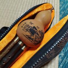 中国のひょうたんの笛の画像