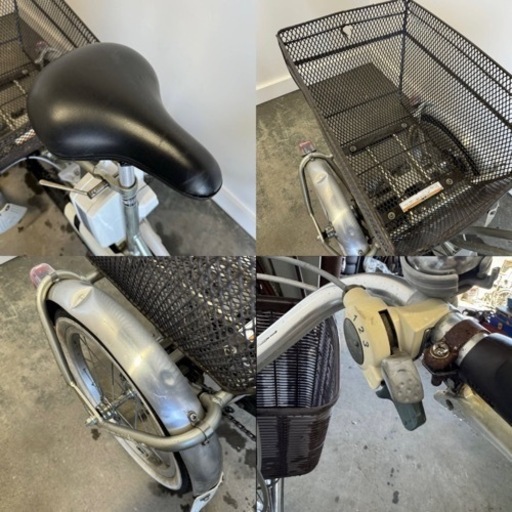 541(S)□岐阜発　△YAMAHA PAS/電動アシスト三輪自転車/3段変速/スイング付/充電器無し/バッテリー12.8Ah/走行確認/防犯有り/現状品　R6.5/29