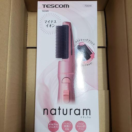 新品 テスコム マイナスイオン カールドライヤー くるくるドライヤー ピンク