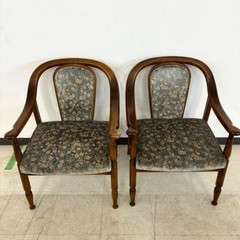 桐生店【現状品】j6-47 カリモク チェアセット 
