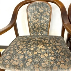 桐生店【現状品】j6-47 カリモク チェアセット の画像