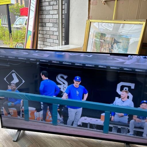 美品 TOSHIBA 東芝 REGZA 55V型 4K液晶テレビ 55C350X 2023年製 レグザ 外付けHDD ネット動画対応