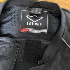 値下げしました　hit-air  エアーバッグベスト　Lサイズ　SHOCK BUFFERINGSYSTEMの画像