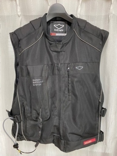 値下げしました　hit-air  エアーバッグベスト　Lサイズ　SHOCK BUFFERINGSYSTEM