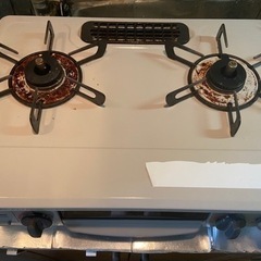 2口ガスコンロ（都市ガス）　リンナイの画像