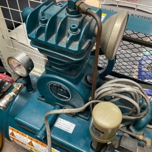 ★売約済み  富士コンプレッサー 電動 中古