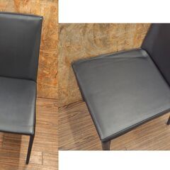 2 株式会社 藤栄 FUJIEI ROCKY ロッキーチェア ブラック 合皮 幅 465×奥行 590×高さ 855 座面の高さ 440mmの画像