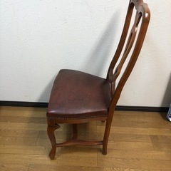 家具 椅子 ダイニングチェア アンティーク調の画像