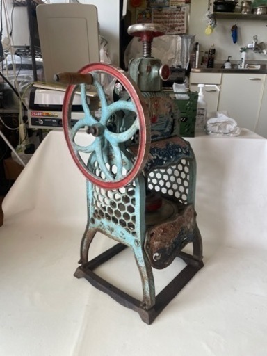 みやこ みやこ式 かき氷機 手動 レトロ コレクション 刃も鋭く