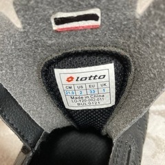 LOTTO サッカーシューズ　21cm キレイな状態の画像