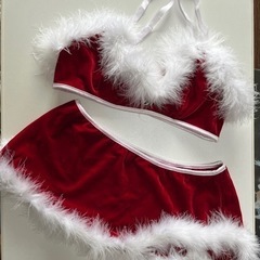 【美品】サンタクロース　クリスマス　コスプレ　パーティ衣裳　コス...