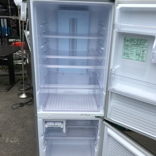 パナソニック Panasonic ノンフロン冷蔵庫 (262L・右開き） 2ドア シルバー NR-B265B-S