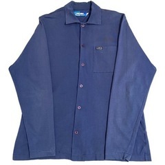 90s　Mini by XLarge BD長袖シャツ ネイビー ...