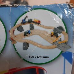 【値下げ】ブリオ木製レールオモチャBRIO33210の画像