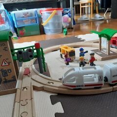 【値下げ】ブリオ木製レールオモチャBRIO33831の画像