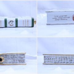 ◆ 空ボトル　CAMUS カミュ NAPOLEON ナポレオン BOOK ブック COGNAC コニャック 白 緑 1769 1969 700ml　　　#29504　◆の画像