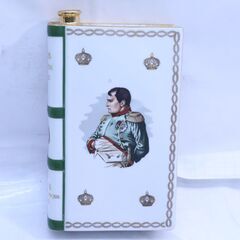 ◆ 空ボトル　CAMUS カミュ NAPOLEON ナポレオン BOOK ブック COGNAC コニャック 白 緑 1769 1969 700ml　　　#29504　◆の画像