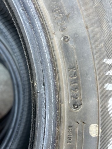 タイヤ　DUNLOP WINTERMAXX WM02 205/60 R16  2022年製  冬タイヤ　4本