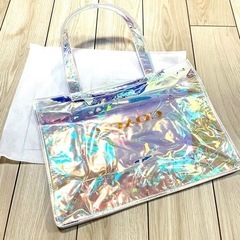 新品 COACH クリアバッグの画像