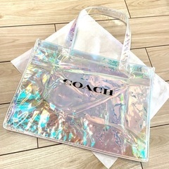 新品 COACH クリアバッグ