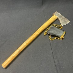 A12283 斧 マサカリ 大型 大工道具 薪割り 古道具 山師...