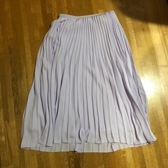 無料　UNIQLO  未使用プリーツスカートの画像