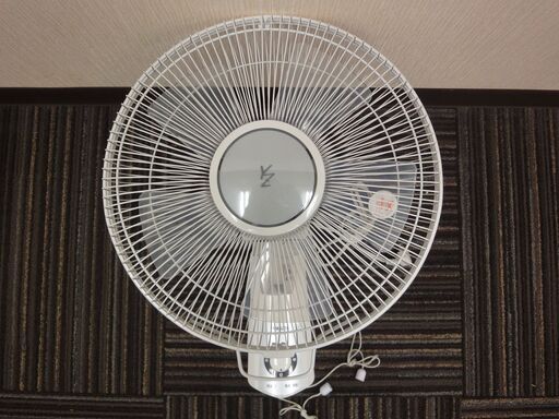 30㎝壁掛け扇風機D / YAMAZEN / YWS-J305(W) 2018年製 ★中古★