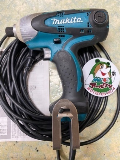 ?【電動工具】マキタ インパクトドライバー 100V ①【地域最大電動工具高価買取アールワン田川】