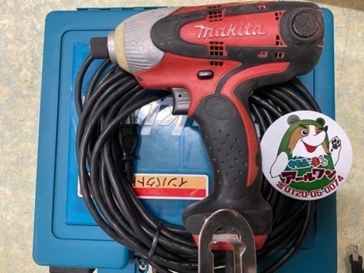 ?【電動工具】マキタ インパクトドライバー 100V ②【地域最大電動工具高価買取アールワン田川】