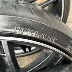 値下げです‼️20インチホイール車のパーツ タイヤ、ホイールの画像