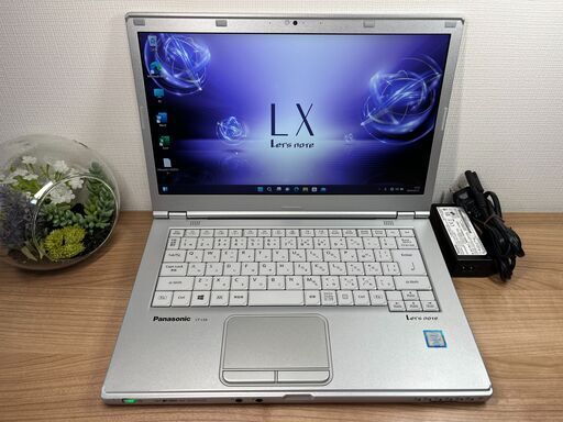 DVDモデル＞0624軽量 Panasonic レッツノート CF-LX6 8GB/SSD256 /i5