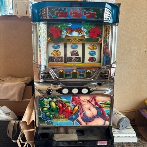 初代沖ドキ　スロット実機