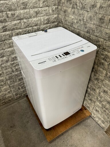 大阪送料無料★3か月保障付き★洗濯機★2021年★ハイセンス★4.5kg★HW-T45D★S-59