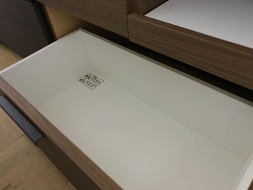 【FU867】★NITORI  ニトリ  システムキッチンボード  SORREL  ブラウン  おしゃれ  シンプル  コンパクト  収納家具  キッチン家具  クリーニング済 堺市 深井 【ジャングルジャングル深井店】