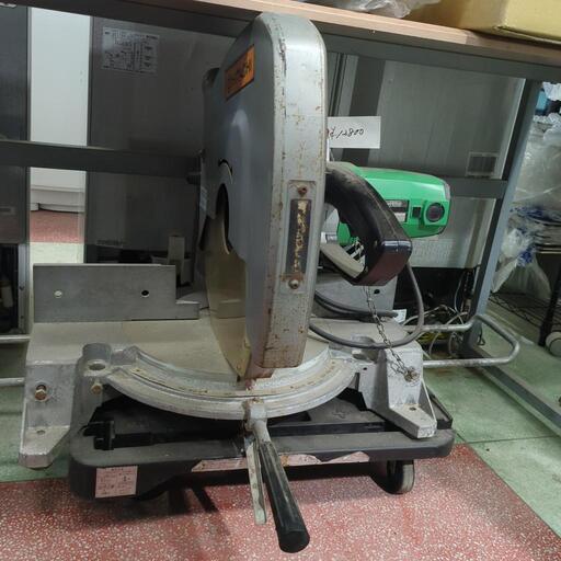 日立　380mm  C15F ブレーキ付卓上丸のこ