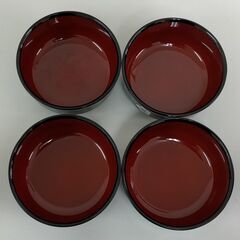 【中古】 和食器 どんぶり お椀 ４個セット の画像