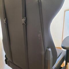 RTGAMING ゲーミングチェア黒赤オットマン有 7/1以降お引き渡しの画像