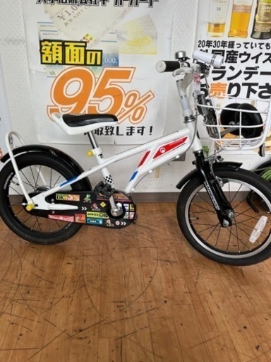 16インチ 子供用自転車 マリオカートコラボモデル【リサイクルマート下関店】