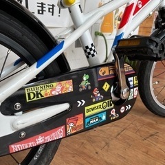 16インチ 子供用自転車 マリオカートコラボモデル【リサイクルマート下関店】の画像
