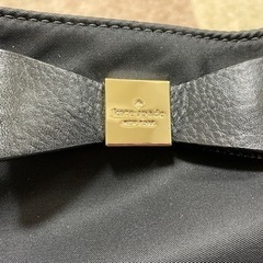 ケイトスペード　トートバッグ　ナイロン　黒の画像